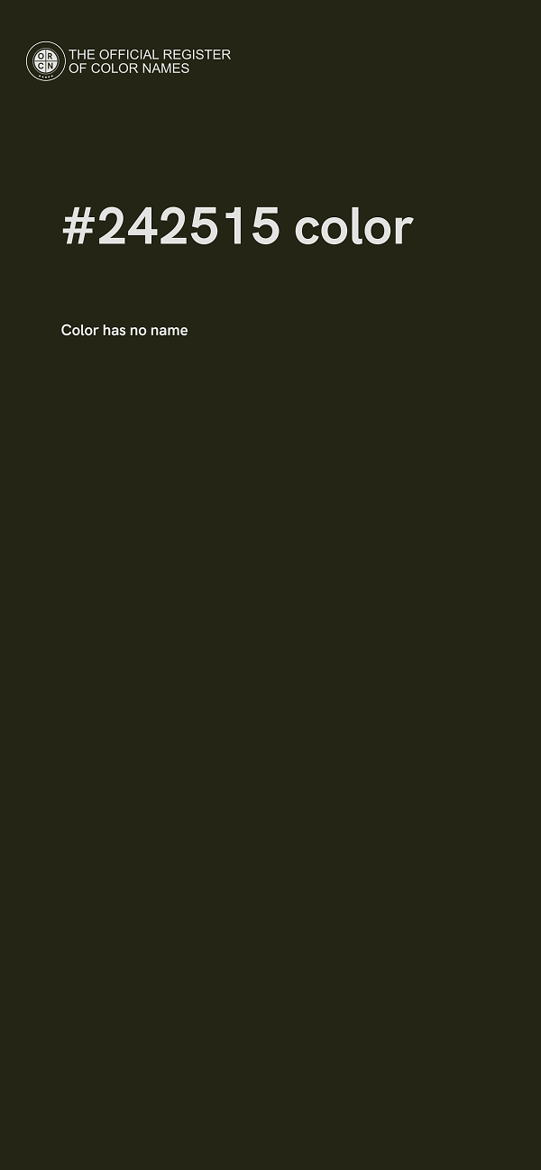 #242515 color image