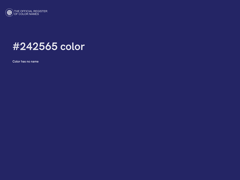 #242565 color image