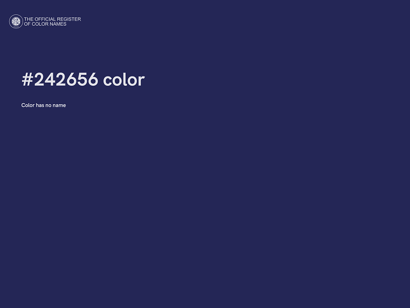 #242656 color image