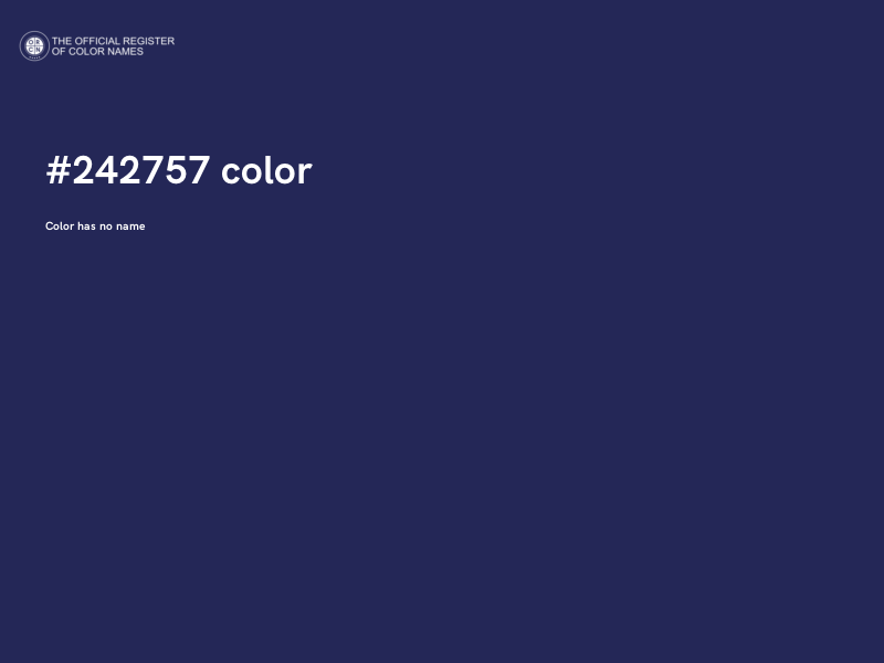 #242757 color image