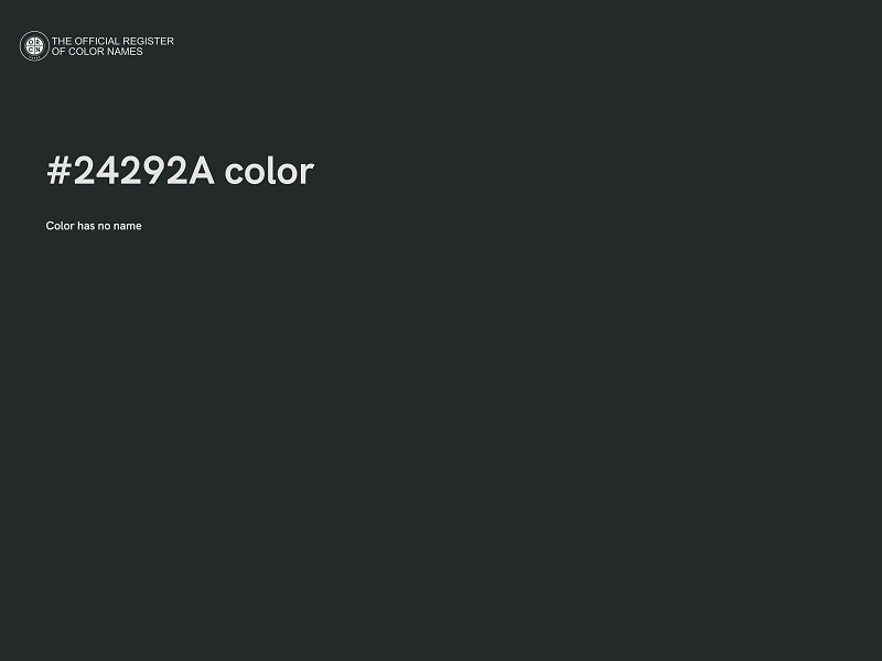 #24292A color image