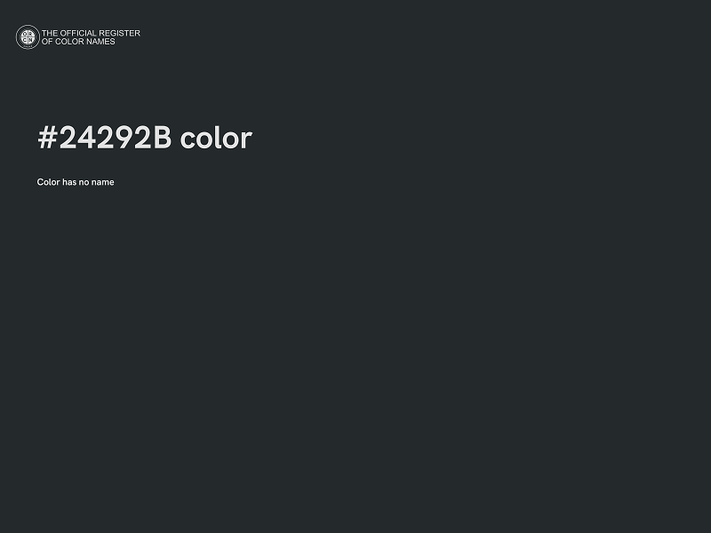#24292B color image