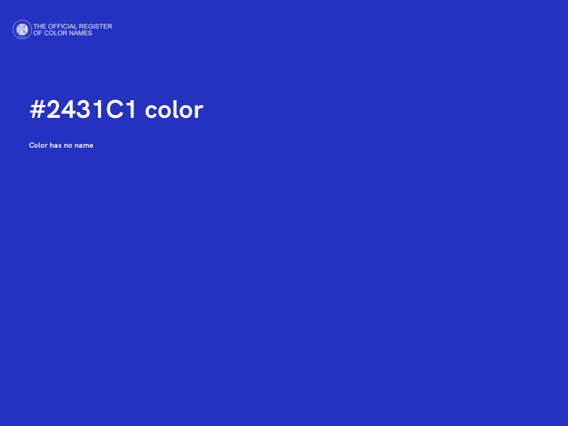 #2431C1 color image