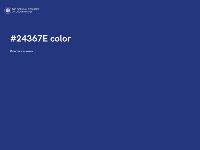 #24367E color image