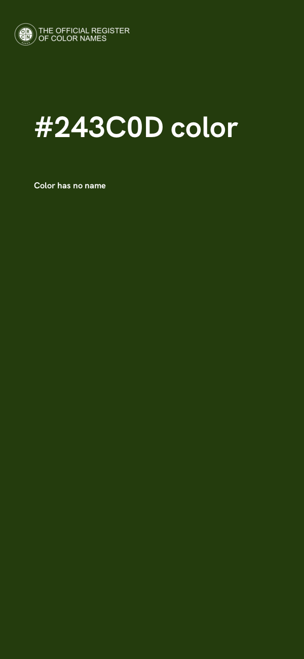 #243C0D color image