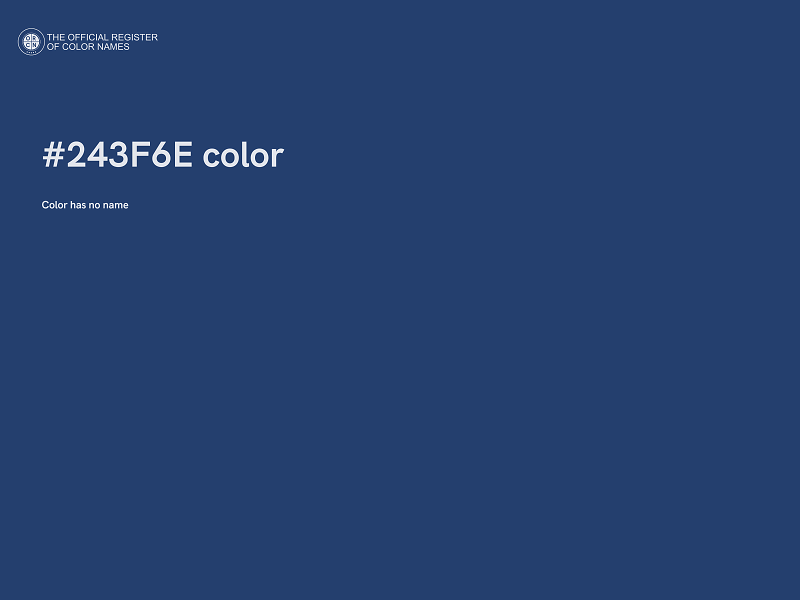 #243F6E color image