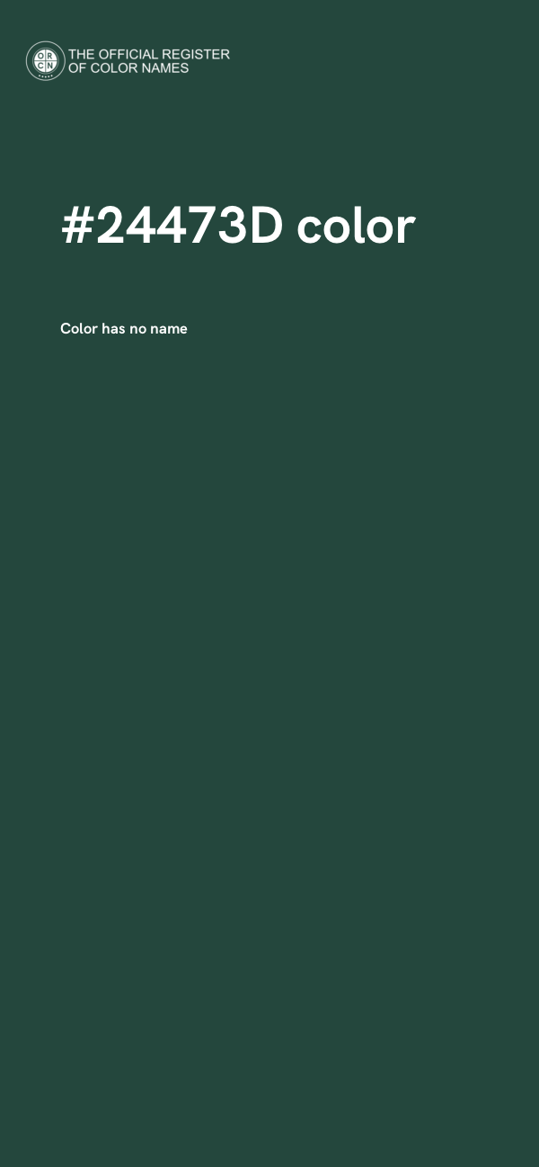 #24473D color image