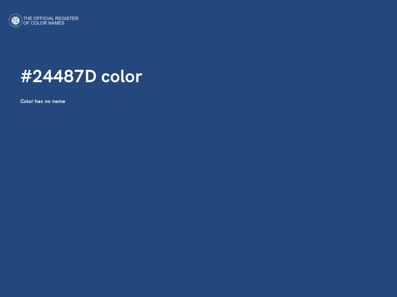 #24487D color image