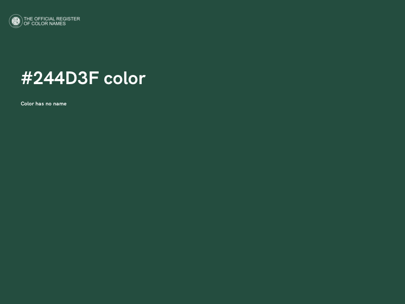 #244D3F color image