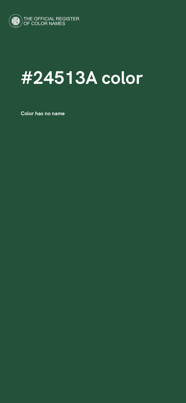 #24513A color image