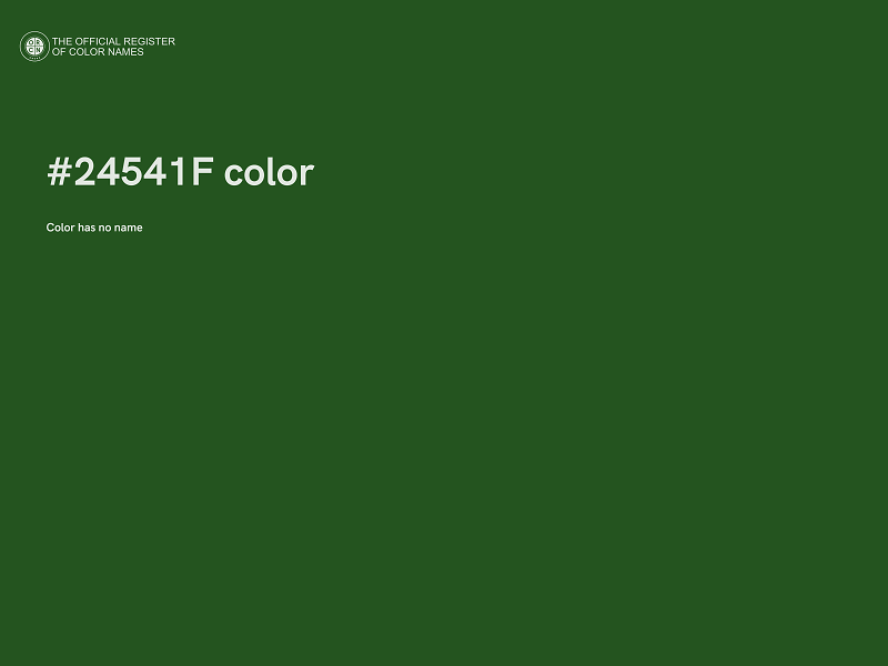 #24541F color image