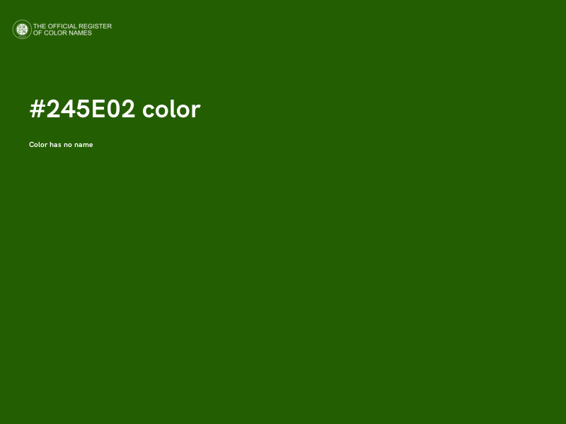 #245E02 color image