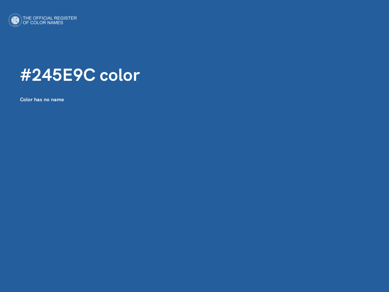 #245E9C color image