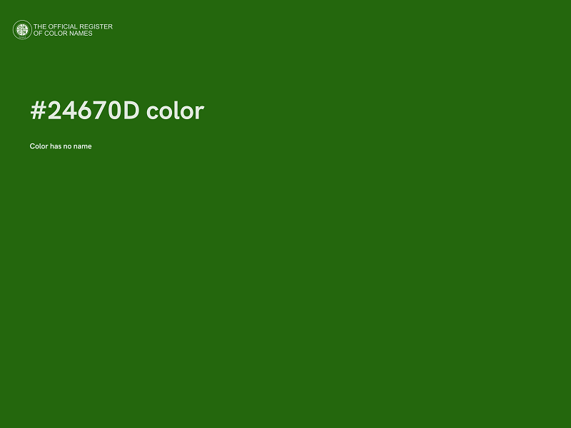#24670D color image