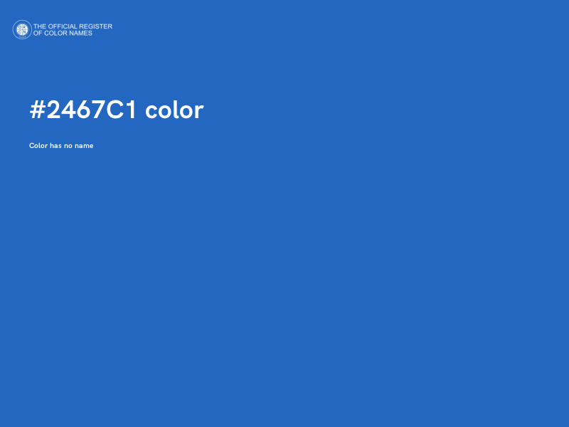 #2467C1 color image