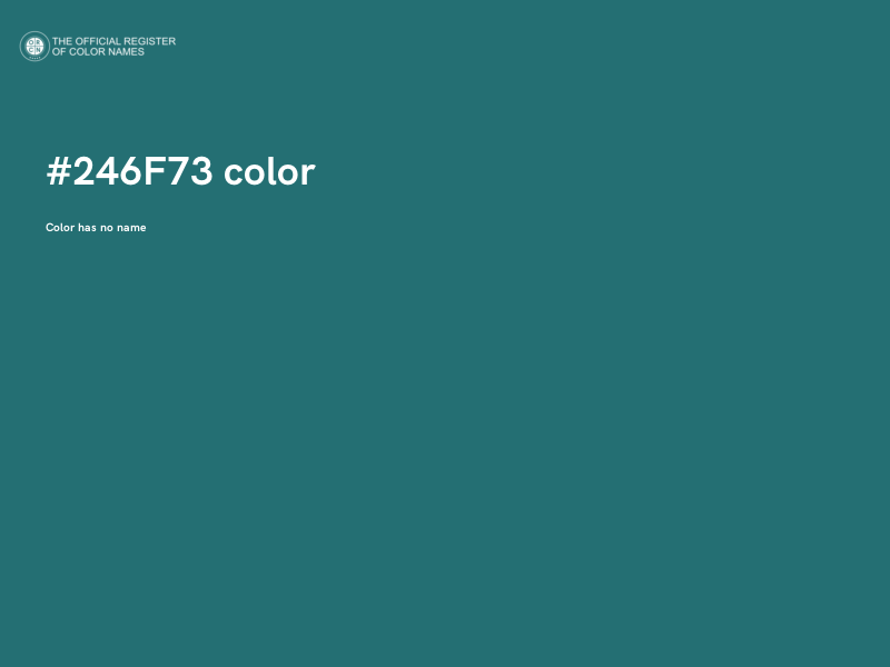 #246F73 color image