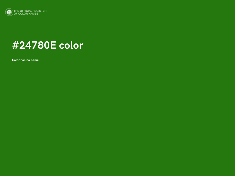 #24780E color image