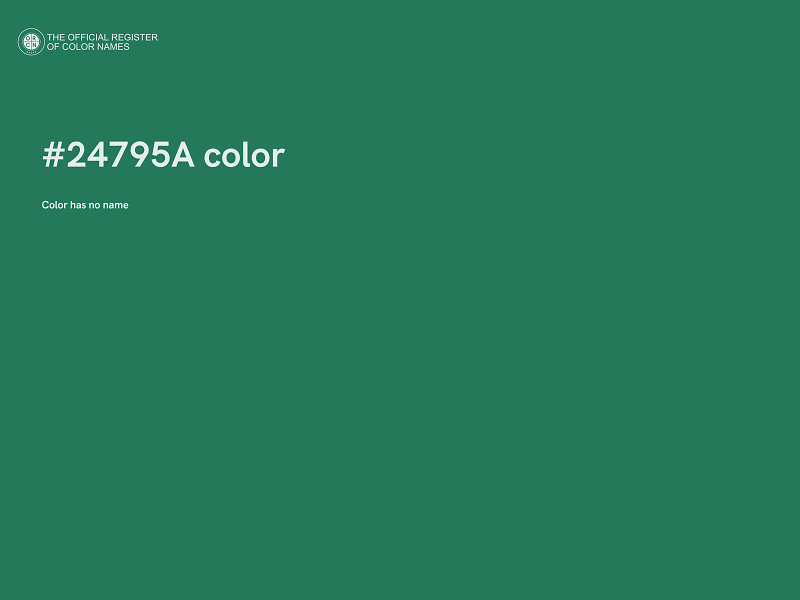 #24795A color image