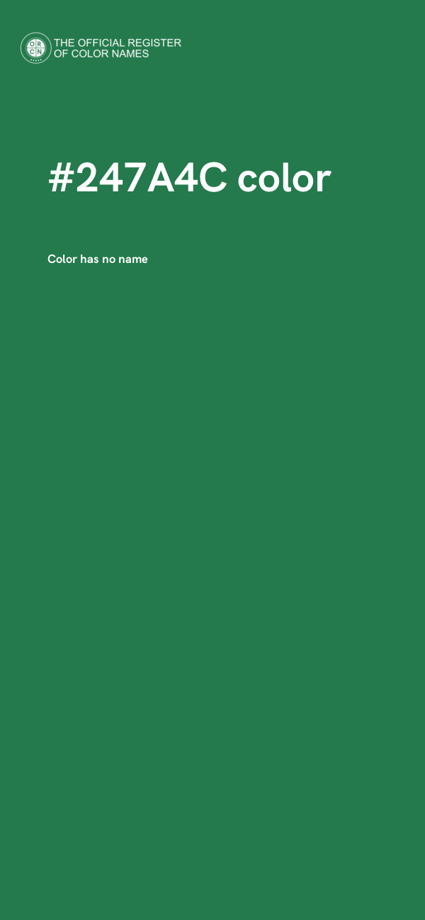 #247A4C color image