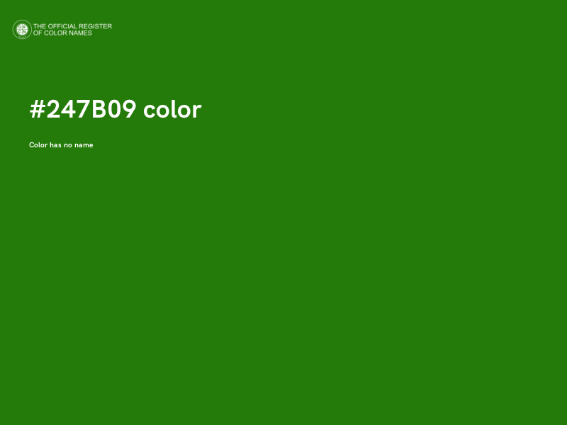 #247B09 color image