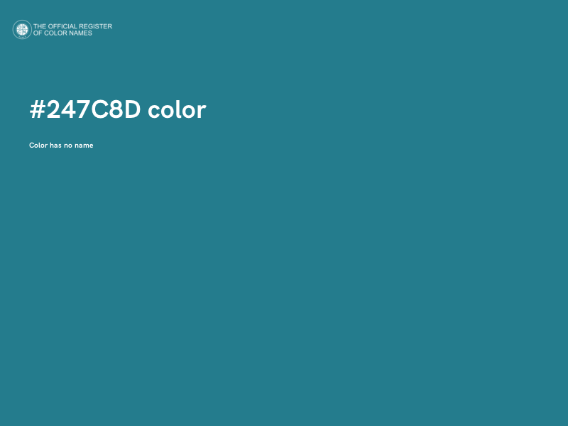 #247C8D color image