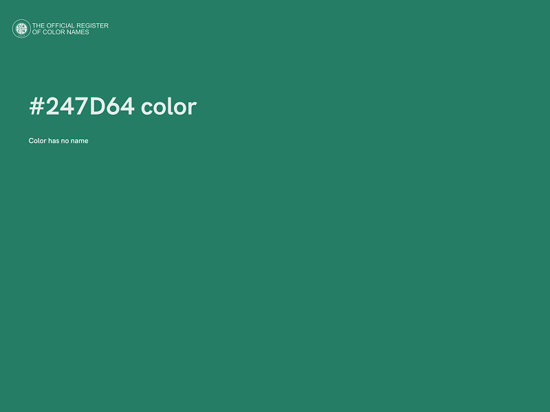 #247D64 color image