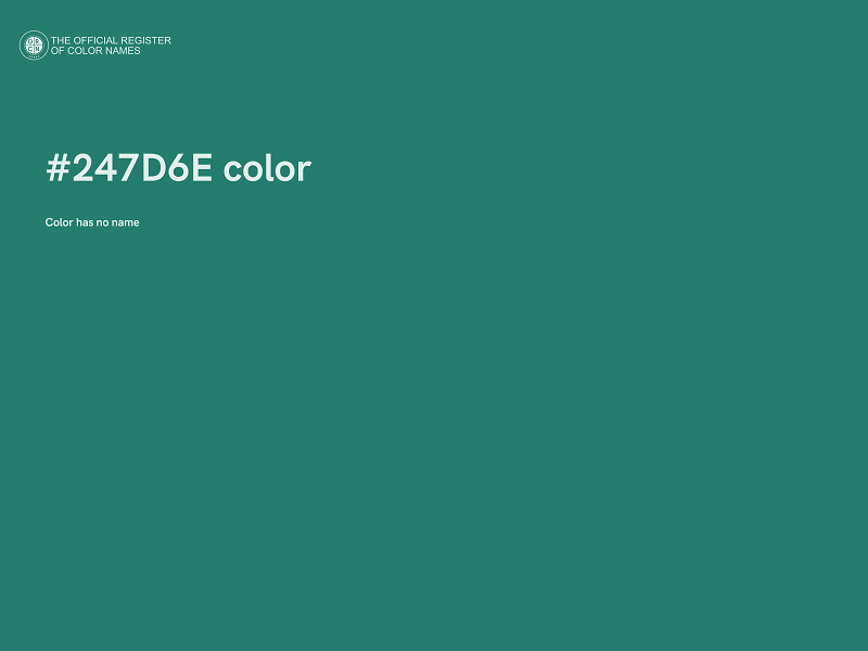 #247D6E color image