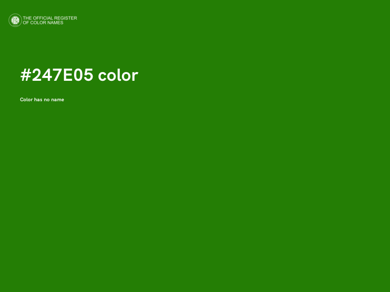 #247E05 color image