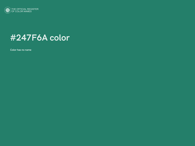 #247F6A color image