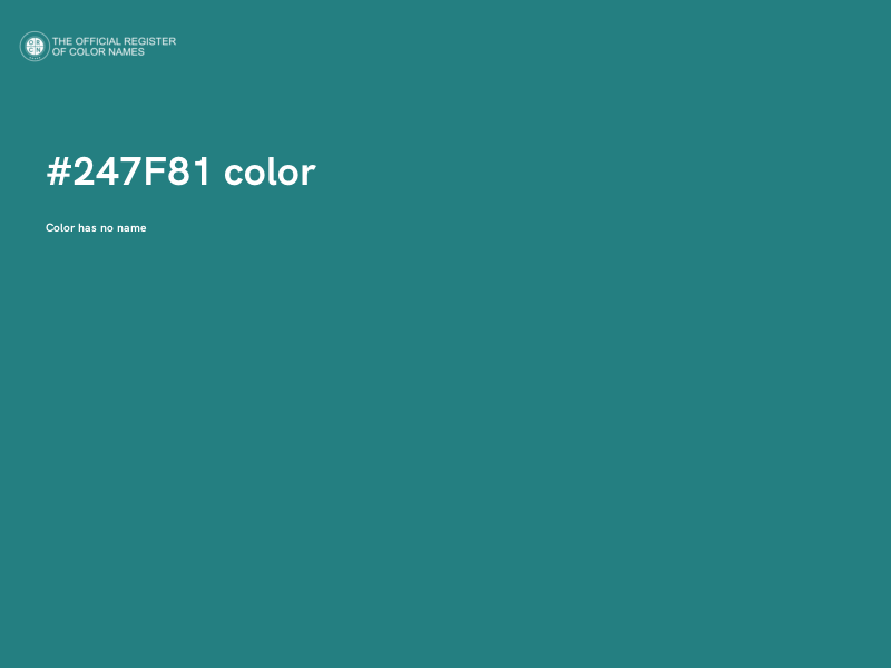 #247F81 color image