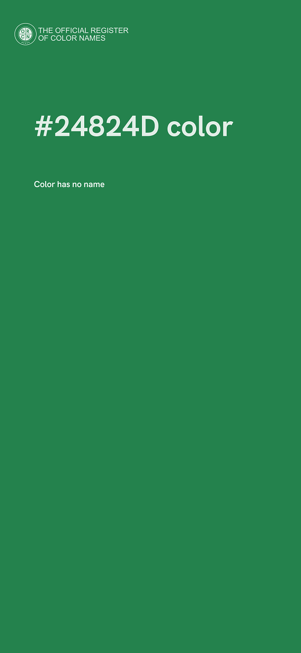 #24824D color image