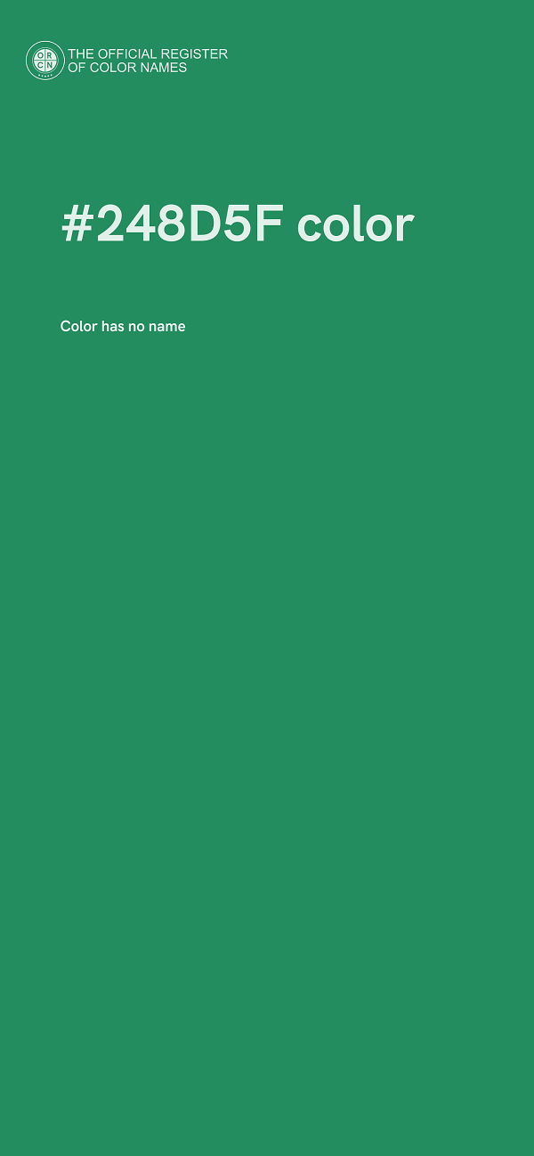#248D5F color image