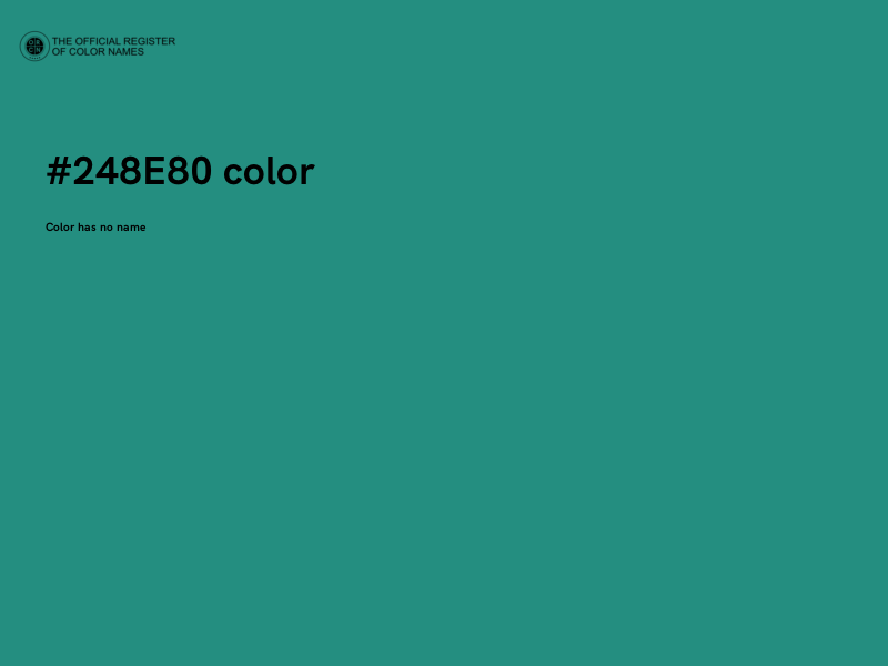#248E80 color image