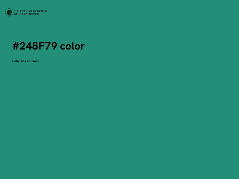 #248F79 color image