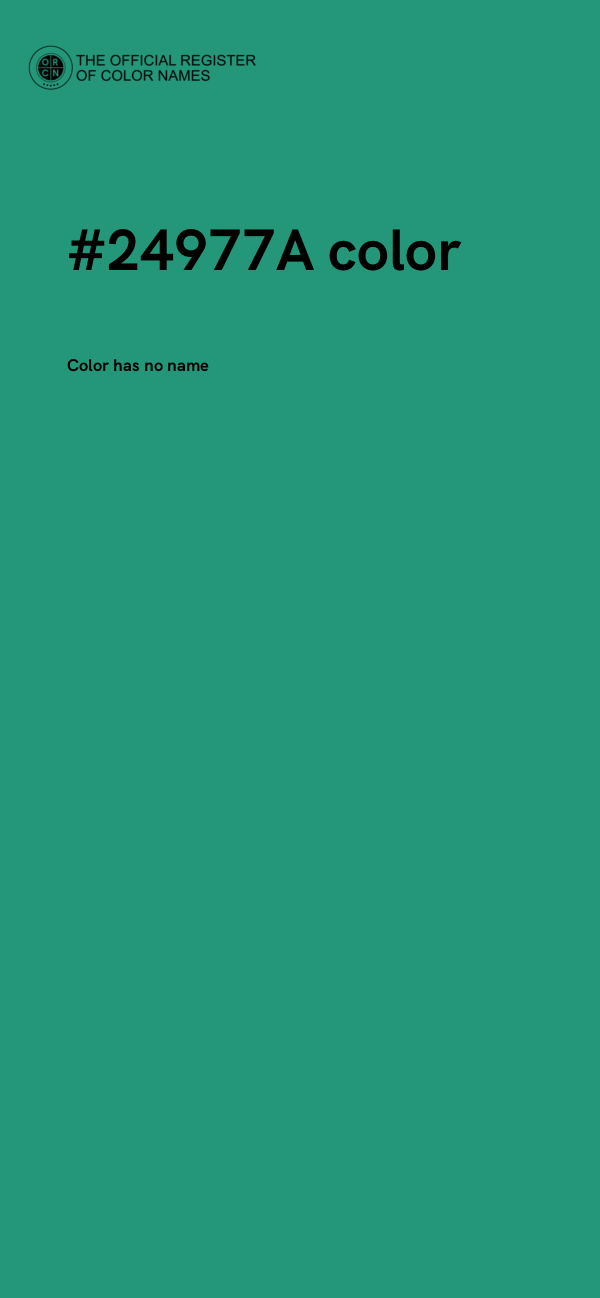 #24977A color image