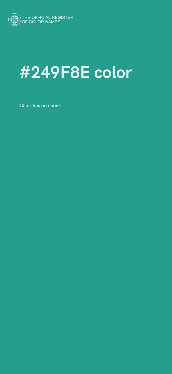 #249F8E color image