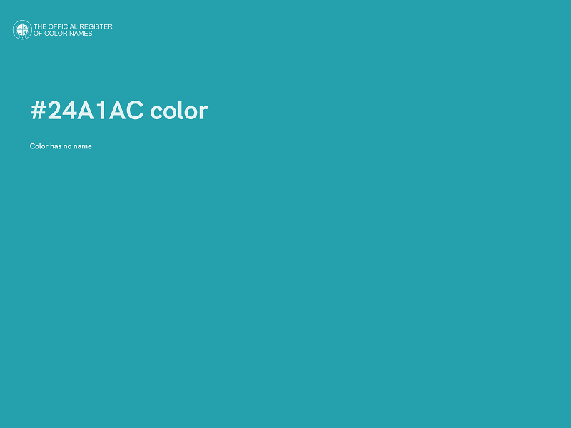 #24A1AC color image