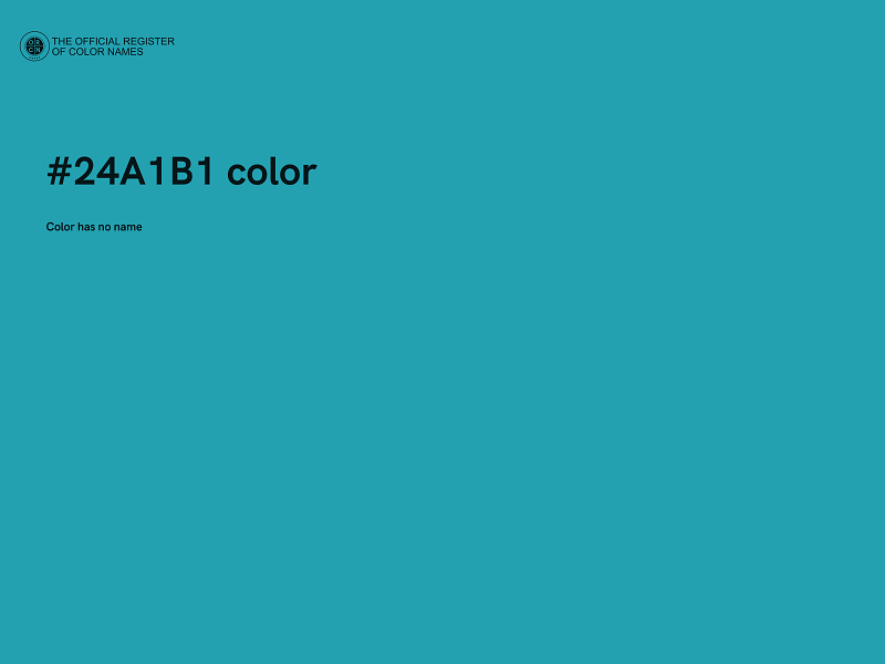 #24A1B1 color image