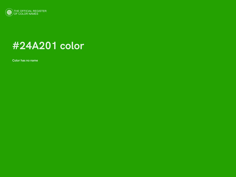 #24A201 color image