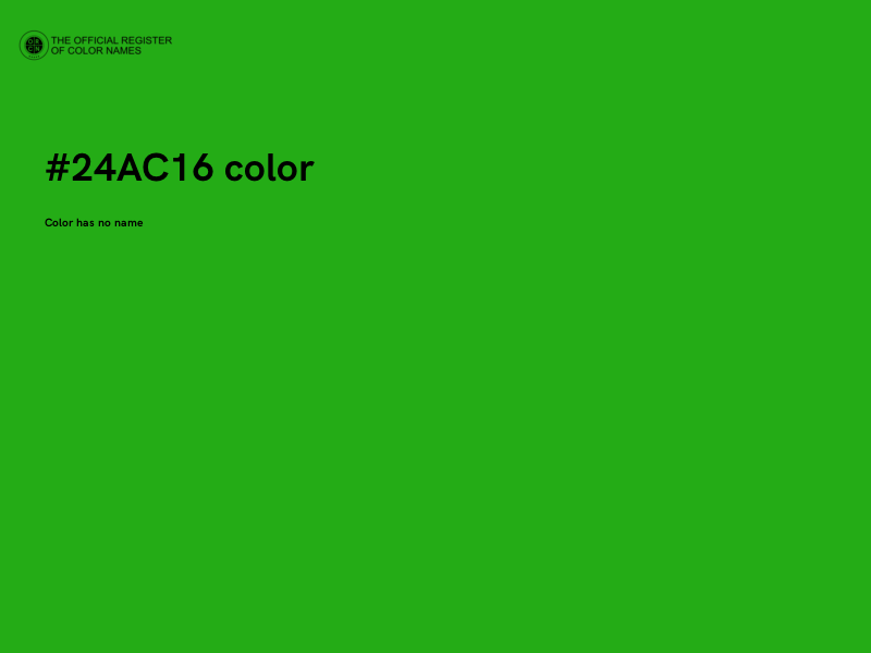 #24AC16 color image