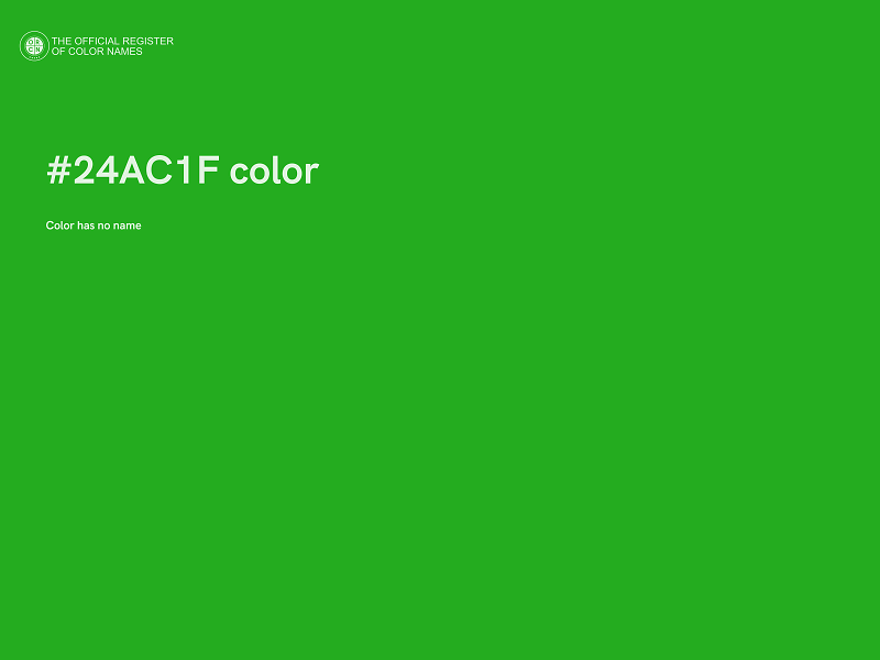 #24AC1F color image