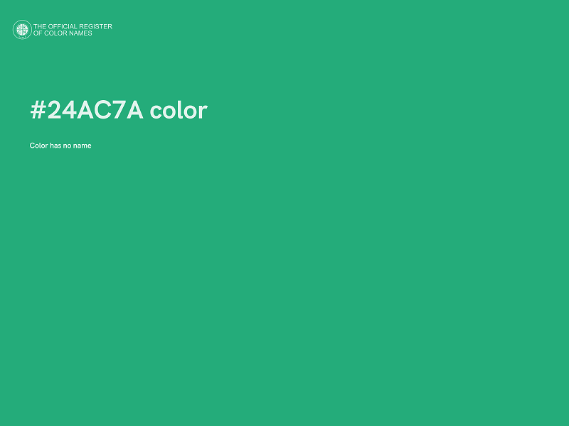 #24AC7A color image