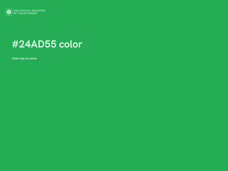 #24AD55 color image