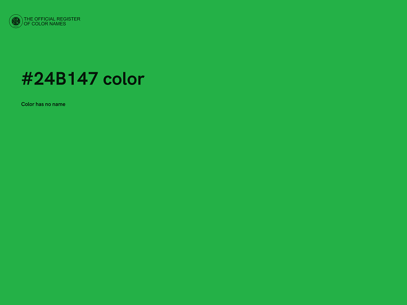 #24B147 color image