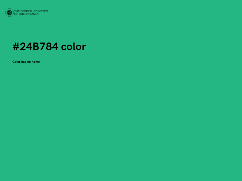 #24B784 color image