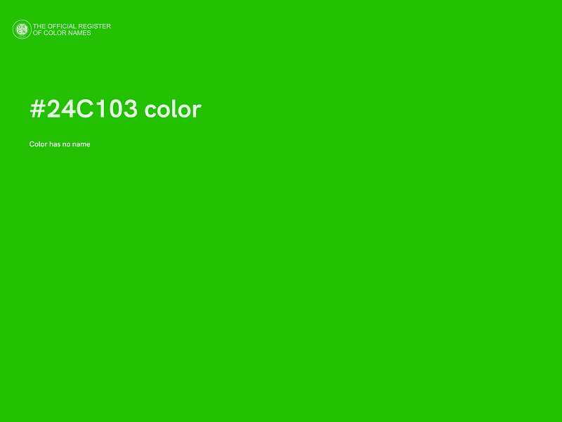 #24C103 color image