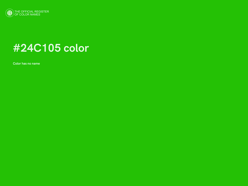 #24C105 color image