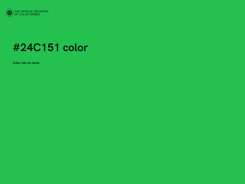 #24C151 color image