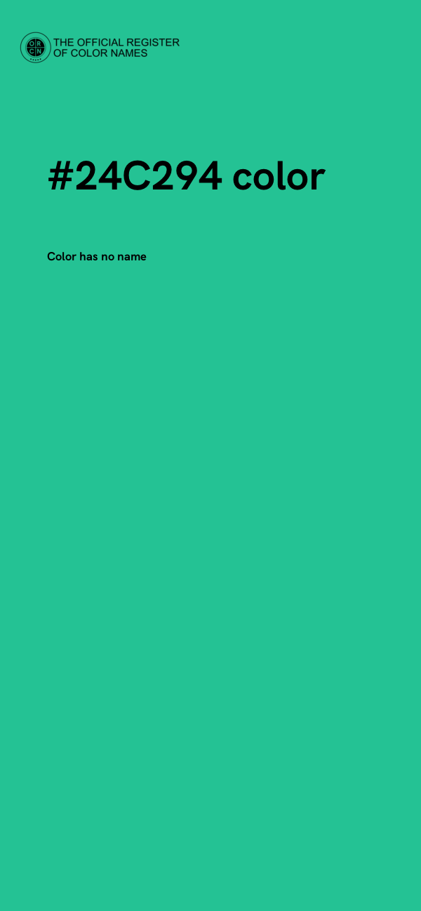 #24C294 color image