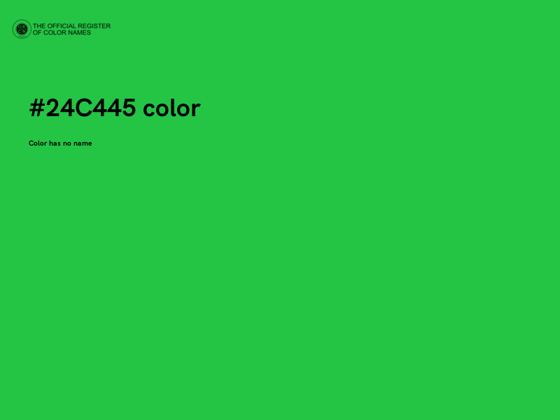 #24C445 color image